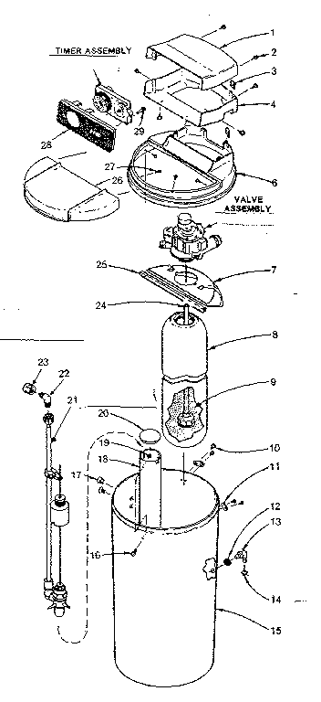 Softener assembly