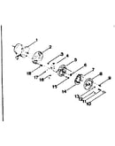 Motor and pump assembly