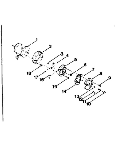Motor and pump assembly