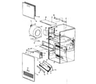 Kenmore 867779381 non-functional replacement parts diagram