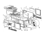 Kenmore 865766080 functional replacement parts diagram