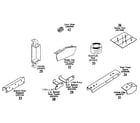 Sears 69668823 miscellaneous parts diagram