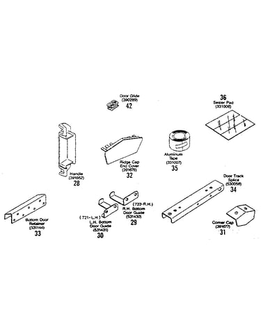 Miscellaneous parts
