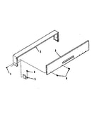 Backguard section