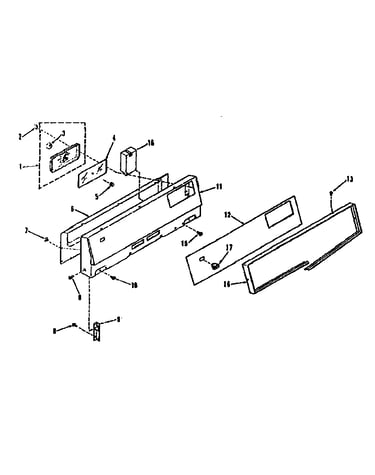 Backguard section