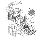 Kenmore 9117158710 body section diagram