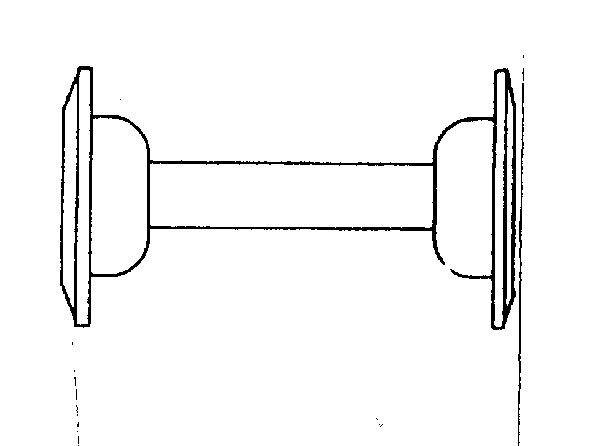 Hub shell (less axle set)