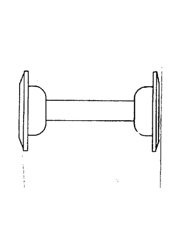 Hub shell (less axle set)