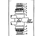 Sears 502474210 hanger fittings diagram