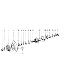 Maillard atom parts list for rear hub