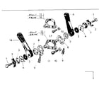 Sears 502474210 shifter assembly diagram