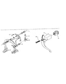 Front and rear caliper hand brake parts list