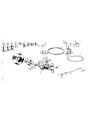 Transmission and rear wheel