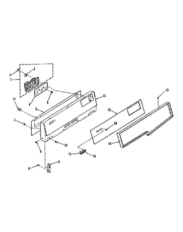 Backguard section