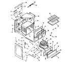 Kenmore 9117238710 body section diagram