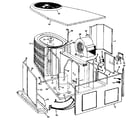 Kenmore 867820961 non-functional replacement parts diagram