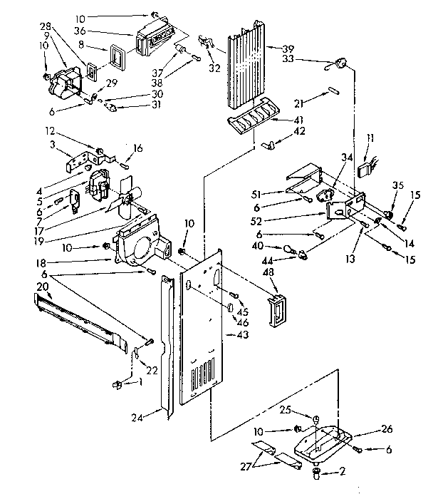 Air flow and control parts