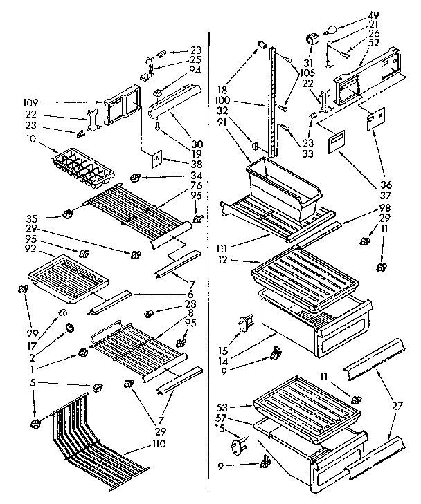Liner parts