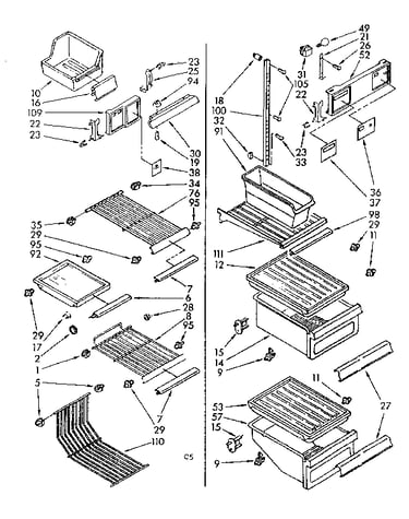 Liner parts