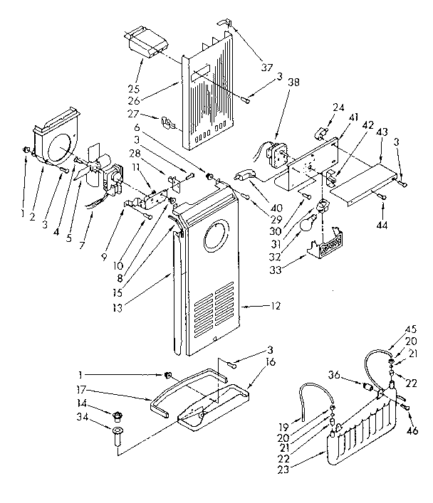Air flow parts