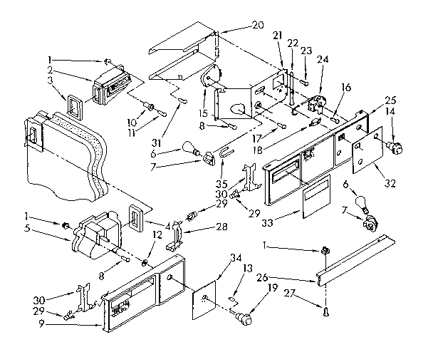 Air flow and control parts
