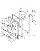 Refrigerator door parts