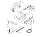 Kenmore 2784228690 control panel section diagram