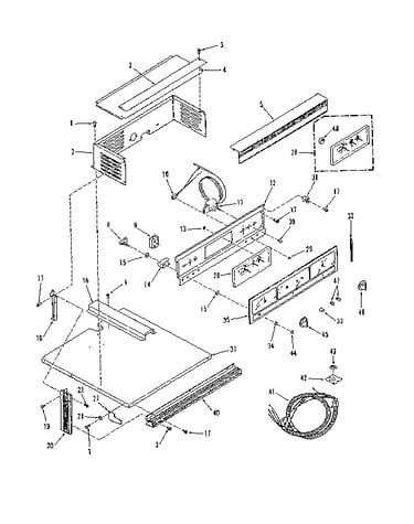 Control panel section