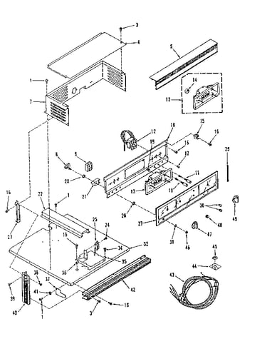 Control panel section