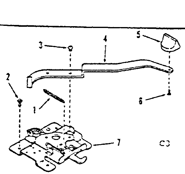 OVEN DOOR LOCK SECTION