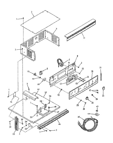 Control panel section