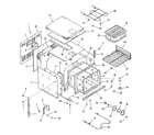 Kenmore 2784258690 lower body section diagram