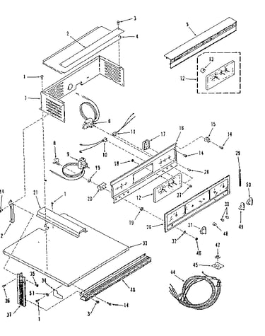 Control panel section