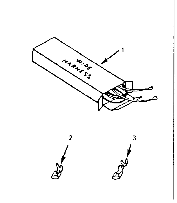 WIRE HARNESS AND COMPONENTS