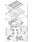 Compartment separator parts