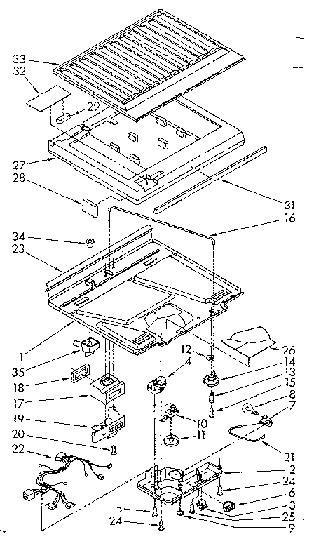COMPARTMENT SEPARATOR PARTS