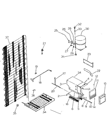 System and automatic defrost parts