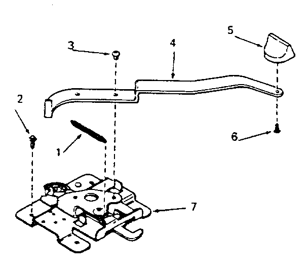 Oven door lock section