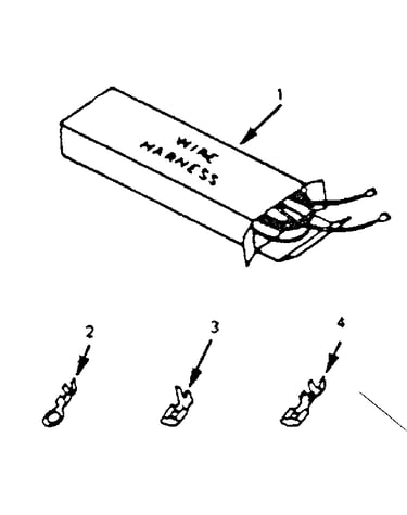 Wire harness and components