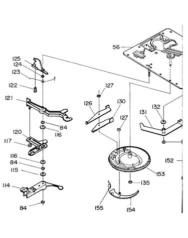 Main gear assembly