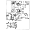 Briggs & Stratton 60100 TO 60199 (0010 - 0016) cylinder assembly diagram