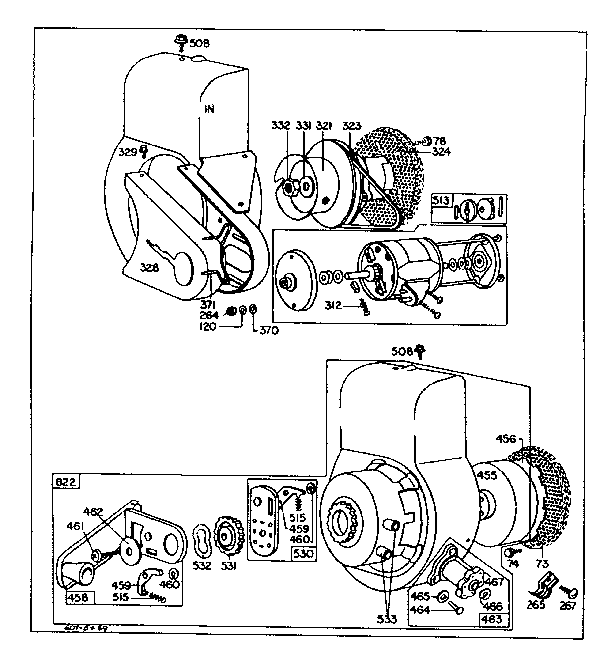 Starter assembly
