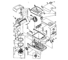 Kenmore 1162499281 vacuum cleaner parts diagram