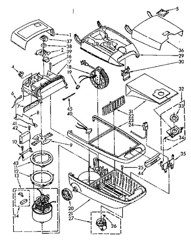 Vacuum cleaner parts