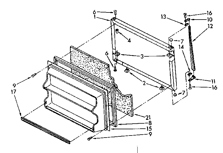 FREEZER DOOR PARTS