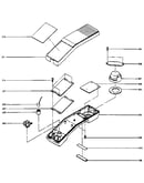 Handset unit exploded view
