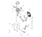 Sears 16153859650 printer head mechanism-ii diagram