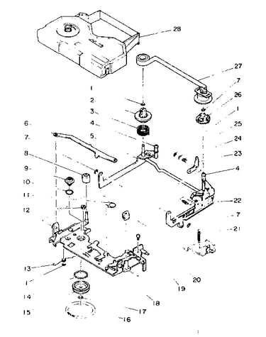 Ribbon base mechanism