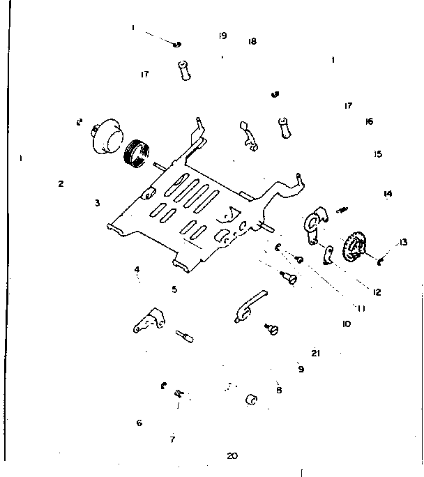 RIBBON CASSETTE BASE