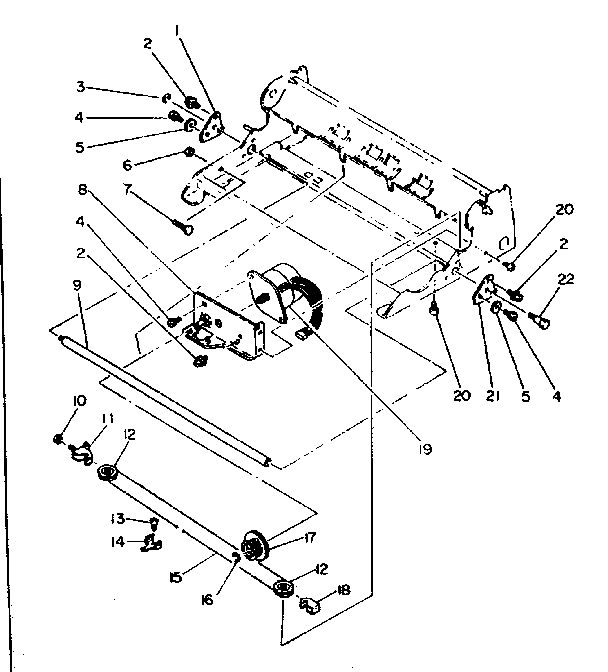 CARRIER DRIVE MECHANISM